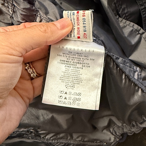 Moncler Women's Dark Gray Utility Jacket - Picture 8 of 9